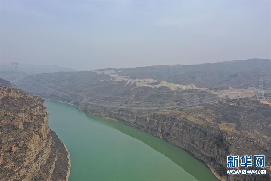 （经济）（3）蒙西-晋中特高压输电线路跨越黄河